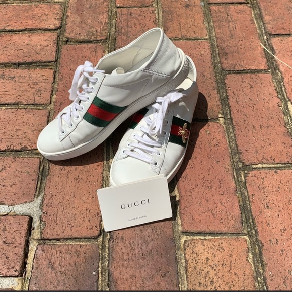 Gucci Sneakers in a very good condition. Minor scratches in the front. - Picture 5 of 5
